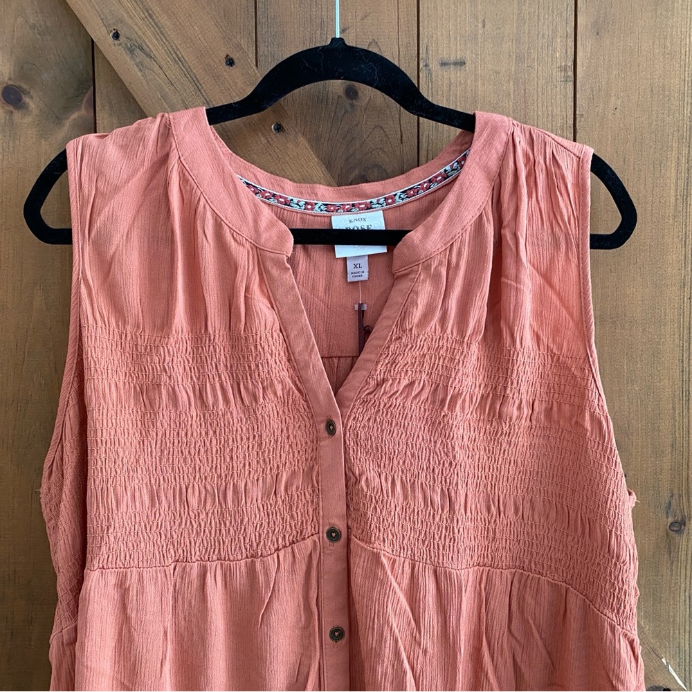Orange target dress